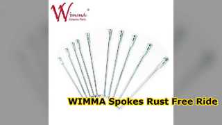 WIMMA Motosiklet Tel Seti Gümüş Ön Arka