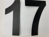 Sayı Harfleri İşaret Dış Duvar Özel Metal OEM Paslanmaz Çelik ISO 9001
