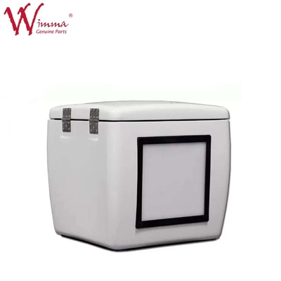 Fiberglass teslimat kutusu Jumbo Kutusu Beyaz Led ışıkları ile İyi performans 85 L FRP 500mm*485mm*495mm