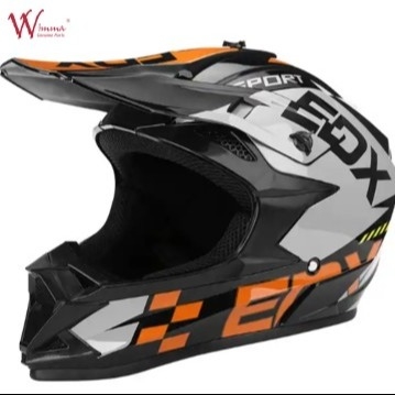 Motocross Bisiklet Kaskları Bisiklet İniş Motosiklet Kaskları Bisiklet Motosiklet Sürüş Erkekler İçin Özel Logo DOT Sertifikasyonu