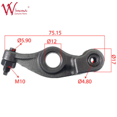 Motosiklet Rocker Arm Motor Parçaları Yüksek Performanslı Çelik DY200WOLF
