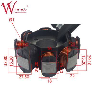 Manyetik statör bobine tam motosiklet elektrik parçaları SKR200S Wimma Yüksek Kalite