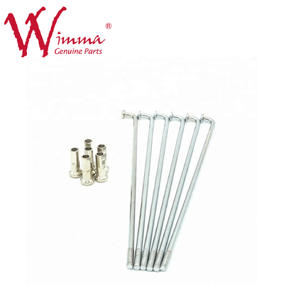 Motosiklet Spoke Set C90 Custom Motosiklet Spokes And Nipples WIMMA Chrome Zinc Plating