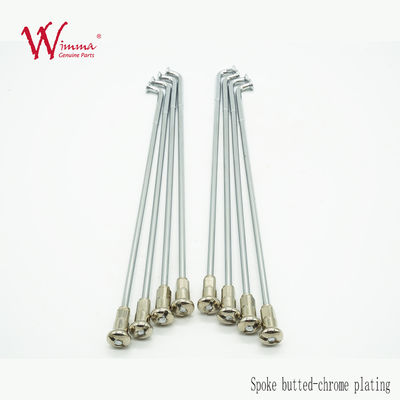 Özel 3/8 inç MX Motosiklet Rim Spokes Kit Paslanmaz Çelik 304 Malzeme