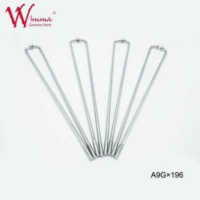 Motosiklet Spoke Set With Nipples Wholesale Yüksek Kalite A9G 196mm Uzunluklu Kirli Bisiklet